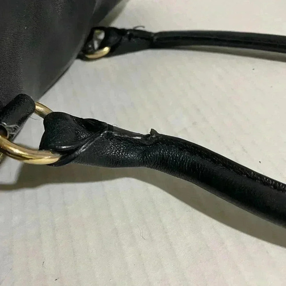 Michael kors Black leather satchel handbag - Picture 9 of 12